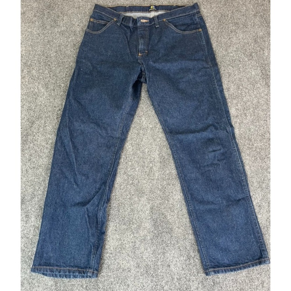 Wrangler 47MWZ Regular Fit Straight Leg Denim Pants 100 % Cotton Size 36/30